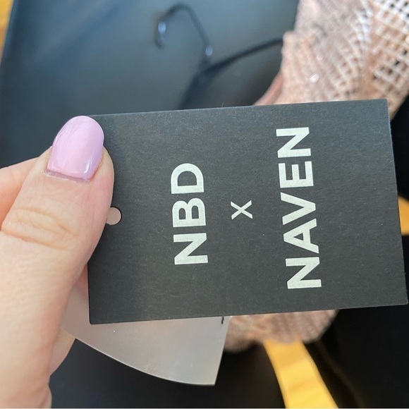 NWT NBD × Naven Camilla Jumpsuit in Peach Blush from REVOLVE - Picture 8 of 9